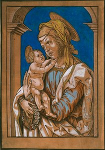 Madonna og barn under en bue, 1508