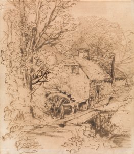 Mill nær Newbury av unknown artist
formerly John Constable