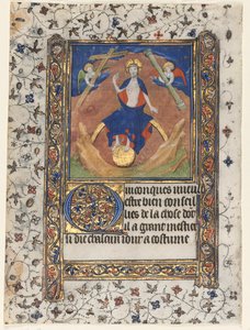 Blad fra en timebok: Kristus i dommen