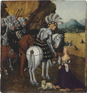 Keiser Maximilian I som Saint George