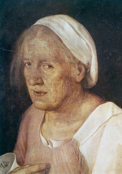 Gammel dame av Giorgione