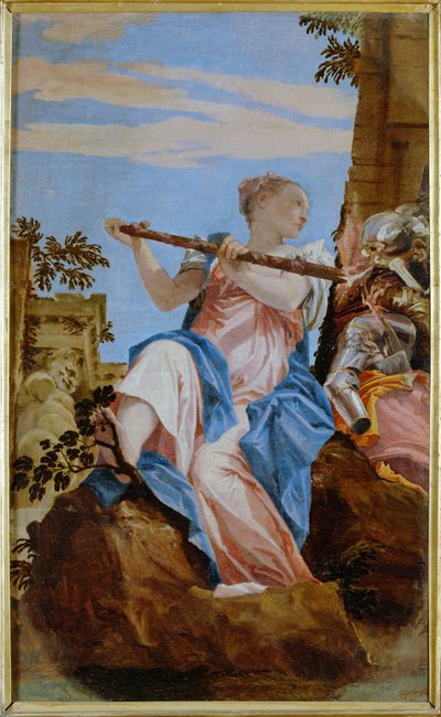 Fredsallegori (maleri på lerret) av (1528-88) Veronese