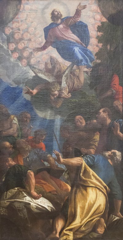 Ascension, ca. 1585 (olje på lerret) av (1528 88) Veronese