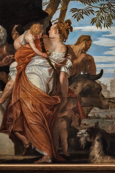 Davids salvelse, detalj av (1528-88) Veronese