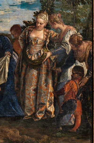 Auffindung des Moses von (1528-88) Veronese