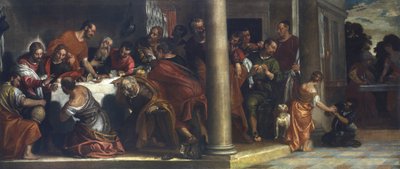 Nattverden, ca. 1580 (olje på lerret) av Veronese