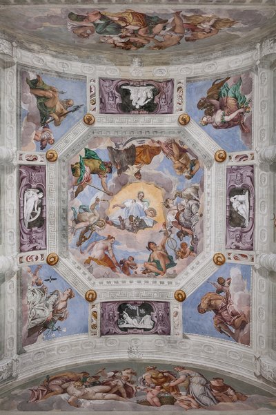 Olympus, hvelvet til Hall of Olympus av Veronese