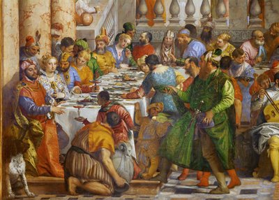 Die Hochzeit zu Kana von (1528-88) Veronese