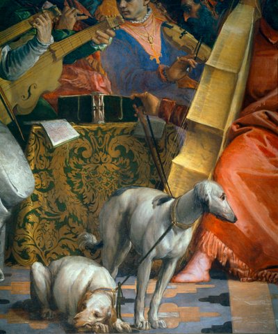 Bryllupet i Kana … av (1528-88) Veronese