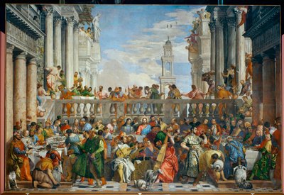 Bryllupet i Kana … av (1528-88) Veronese