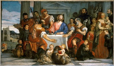 Die Pilger von Emmaus von (1528-88) Veronese