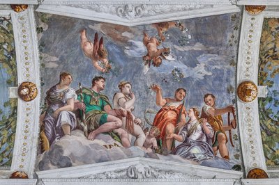 The Court of Love, Room of the Conjugal Love av Veronese