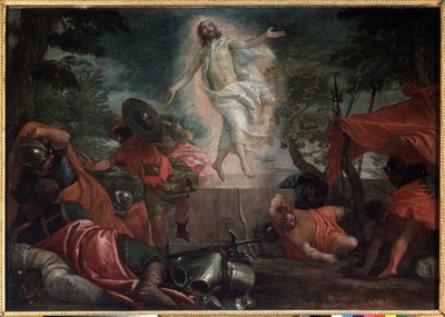The Resurrection, ca. 1580 (olje på lerret) av Veronese