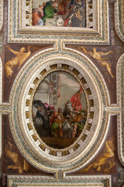 Mordekais triumf (fresko) av Veronese