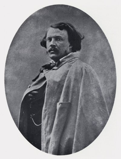 Gaspard Felix Tournachon (Nadar), tatt av ham selv (s/hv-bilde) av Nadar
