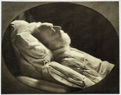 Victor Hugo på dødsleie, 22. mai av Nadar