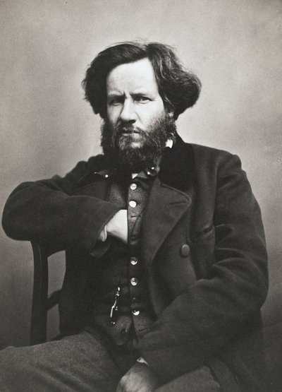 Auguste Luchet (1806-1872) engelsk dramatiker, journalist, romanforfatter og forfatter av Nadar av Nadar
