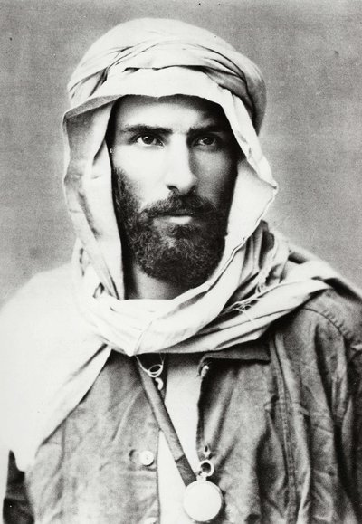 Portrett av Savorgnan de Brazza, ca. 1889, foto av Nadar.¿· av Nadar