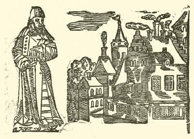 Illustrasjon for The Roxburghe Ballads (tresnitt) av (after) English School