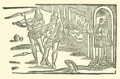 Illustrasjon for The Roxburghe Ballads (tresnitt) av (after) English School
