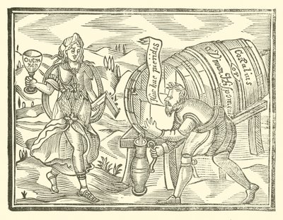 Illustrasjon for The Roxburghe Ballads (tresnitt) av (after) English School