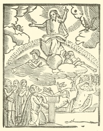 Illustrasjon for The Roxburghe Ballads (tresnitt) av (after) English School
