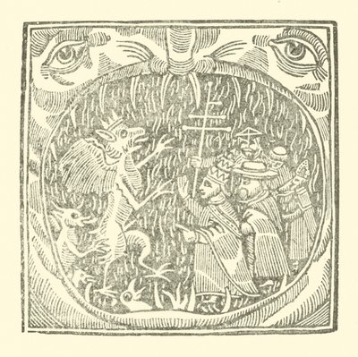 Illustrasjon for The Roxburghe Ballads (tresnitt) av (after) English School