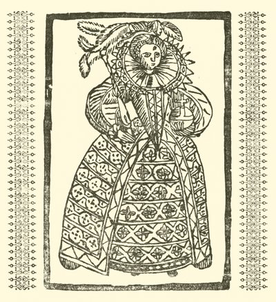 Illustrasjon for The Roxburghe Ballads (tresnitt) av (after) English School