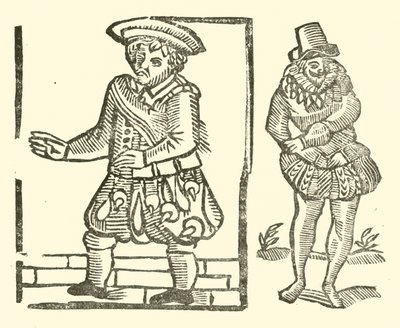 Illustrasjon for The Roxburghe Ballads (tresnitt) av (after) English School