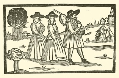 Illustrasjon for The Roxburghe Ballads (tresnitt) av (after) English School