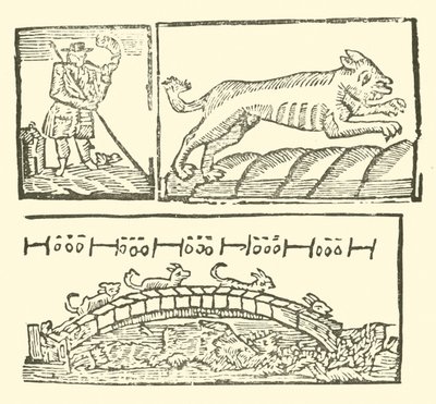 Illustrasjon for The Roxburghe Ballads (tresnitt) av (after) English School