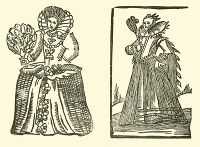 Illustrasjon for The Roxburghe Ballads (tresnitt) av (after) English School