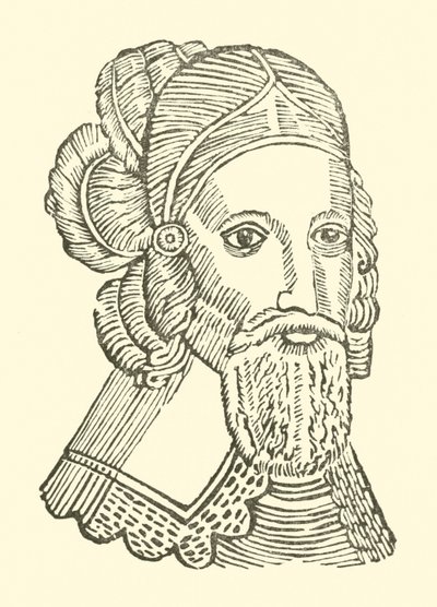 Illustrasjon for The Roxburghe Ballads (tresnitt) av (after) English School
