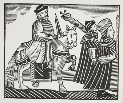 The History of Wat Tyler og Jack Straw, illustrasjon fra 