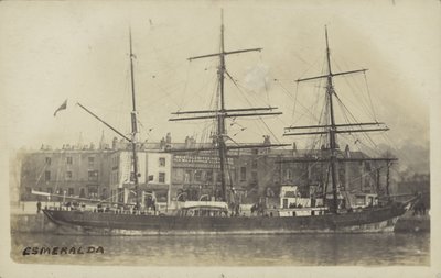 Esmeralda, Bristol (s/hvitt bilde) av (after) English photographer