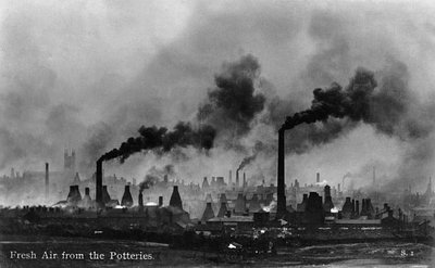 Frisk luft fra Potteries av (after) English photographer