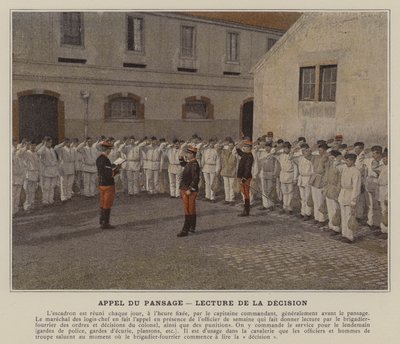 Call of the Pansage, lesing av beslutningen (farget bilde) av (after) French Photographer