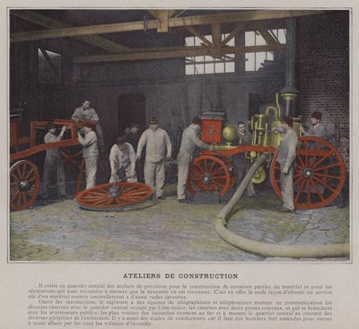 Ateliers de Construction (farget bilde) av (after) French Photographer