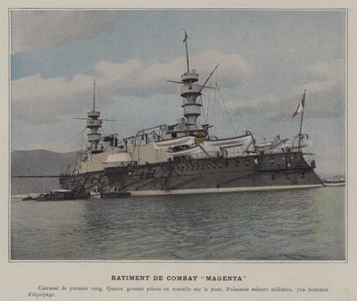 Combat Building "Magenta" (farget bilde) av (after) French Photographer