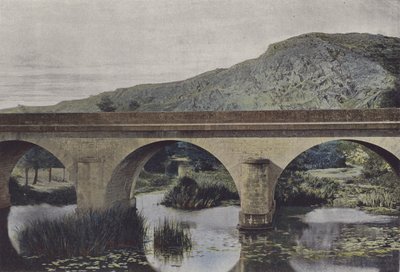 Beaulieu, Le Pont Barre (farget bilde) av (after) French Photographer