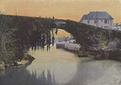 Betharram, Le Pont (farget bilde) av (after) French Photographer