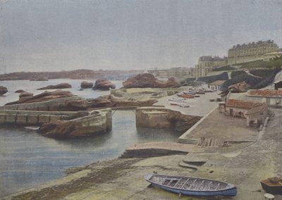 Biarritz, Port-Vieux (farget bilde) av (after) French Photographer
