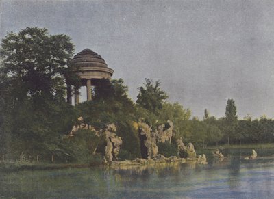 Bois de Vincennes, Lake of Saint-Mande (farget bilde) av (after) French Photographer