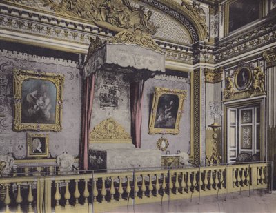 Chambre de Louis XIV, Louis XIV soverom (farget bilde) av (after) French Photographer