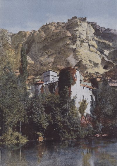 Chateau de la Caze (farget bilde) av (after) French Photographer