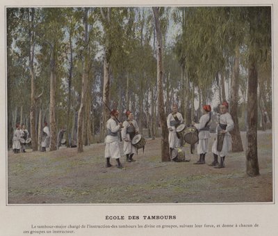 Drum School (farget bilde) av (after) French Photographer