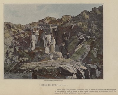 Mine Warfare, Attack (farget bilde) av (after) French Photographer