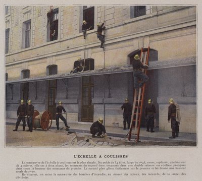 Stigen med lysbilder (farget bilde) av (after) French Photographer