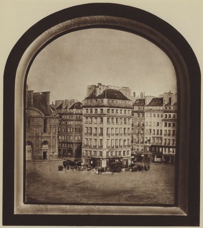 Hotel de Nantes, Place du Carrousel (s/hvitt-bilde) av (after) French Photographer