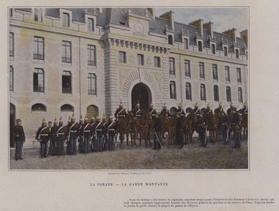 The Parade, The Rising Guard (farget bilde) av (after) French Photographer